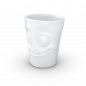 Preview: FiftyEight Henkelbecher Mug Lecker weiss